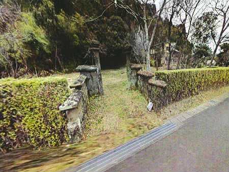 高岡町小山田草木が生い茂る以前の写真１